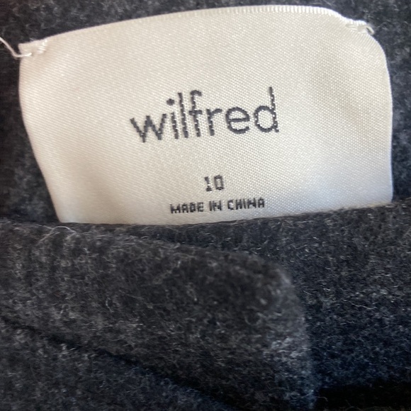 Wilfred Tie Front Pant Wool Cashmere Blend - Picture 4 of 11